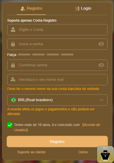 colarpg.com Vantagens de Criar sua Conta na colarpg.com
